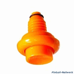 Flipperknopf orange