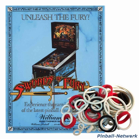 Swords of Fury Gummisortiment