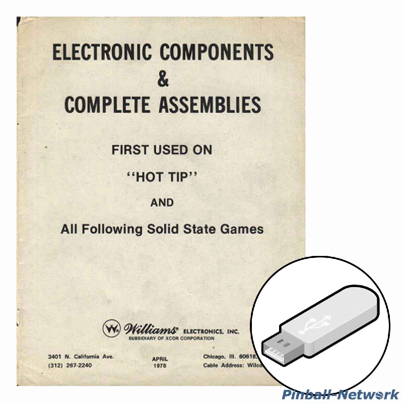 Williams Electronic Components & Complete Assemmblies