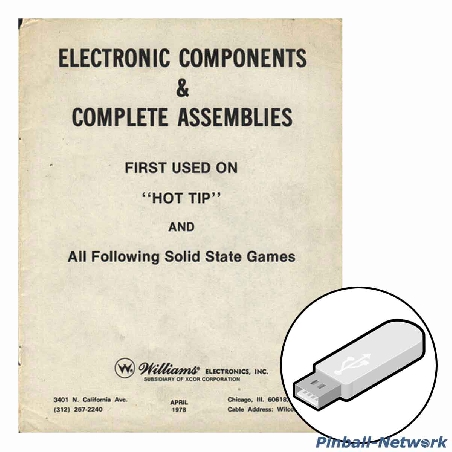 Williams Electronic Components & Complete Assemmblies