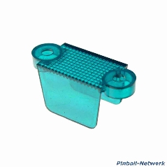 Lane Guide 1-3/4", teal transparent