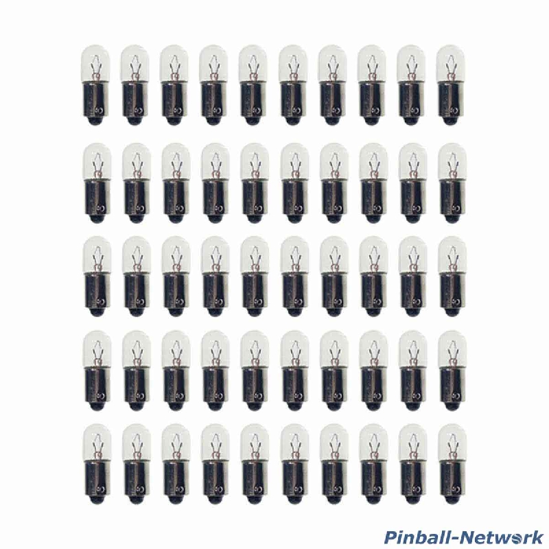 #47 Flipperlampe mit Bajonettsockel, 50er Pack