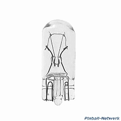 #194 Flipperlampe mit Glassockel