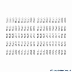 #159 Flipperlampe mit Glassockel, 100er Pack