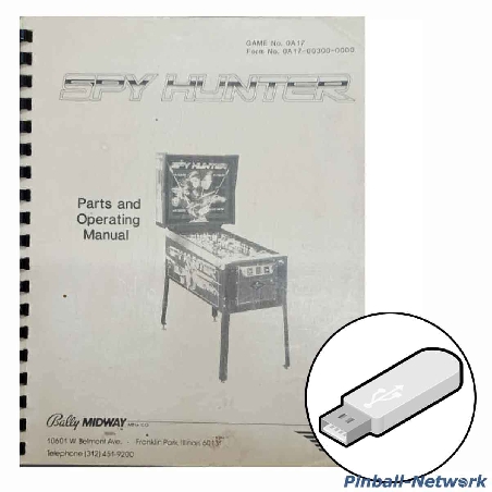 Spy Hunter Parts and Operations Manual
