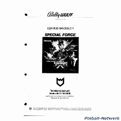 Special Force Servicehandbuch, Original