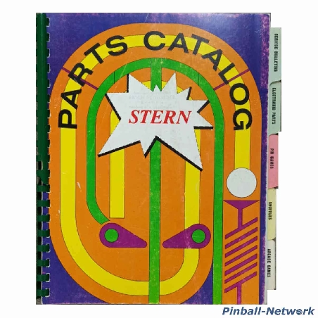 Stern Parts Catalog 1978, Original