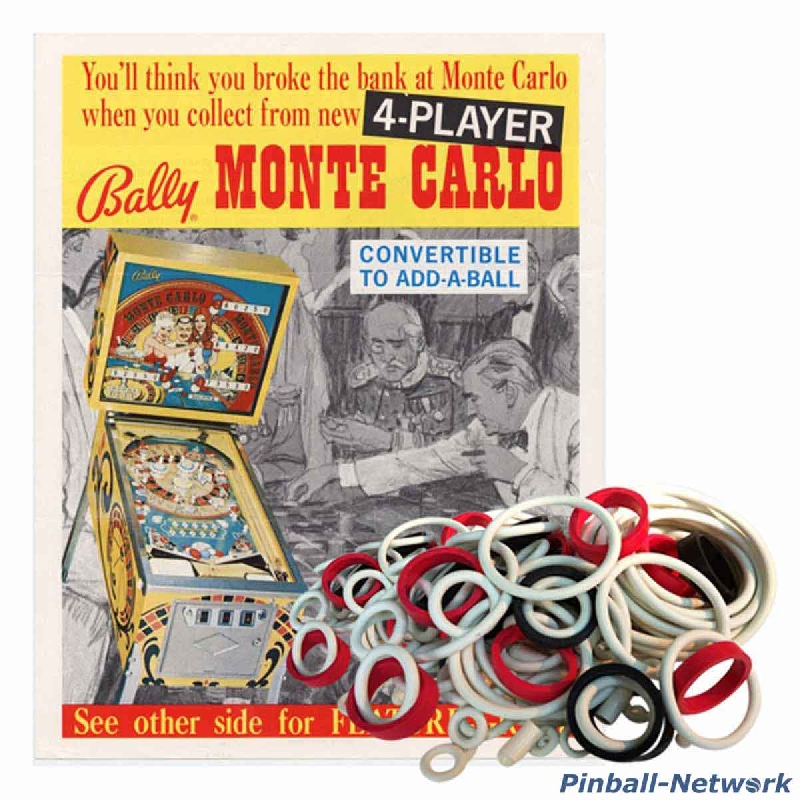 Monte Carlo Bally 1973 Gummisortiment
