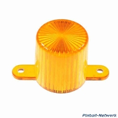 Flasher Dome Screw Cap, orange
