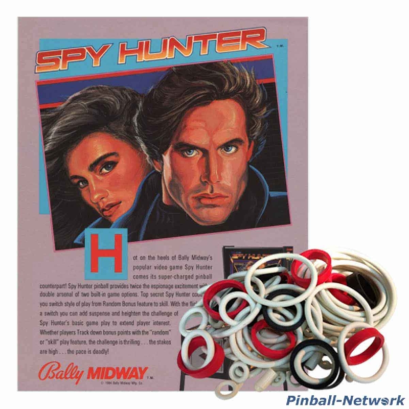 Spy Hunter Gummisortiment