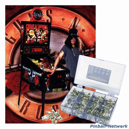 Guns N´ Roses Data East Sicherungssortiment