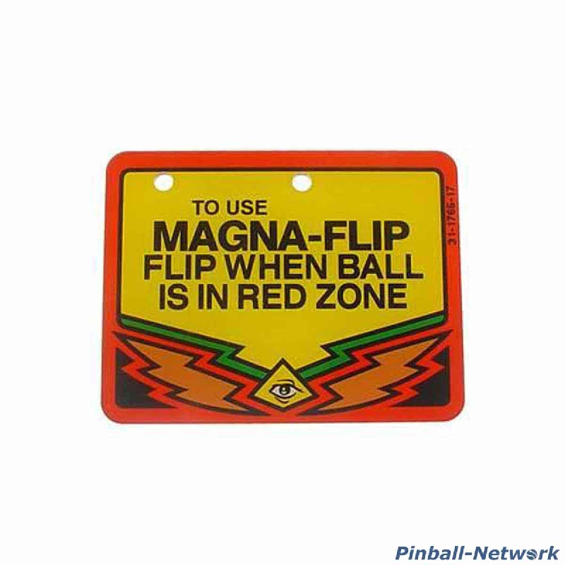 Twilight Zone Magna Sign Plastic