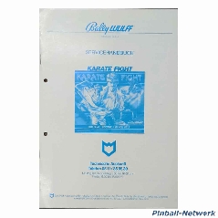 Karate Fight Servicehandbuch, Original