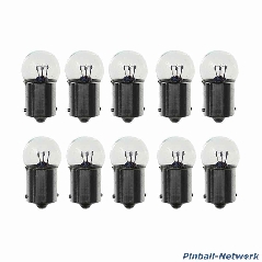 #67 Flasherlampe mit Bajonettsockel, 10er Pack