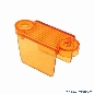 Lane Guide 1-3/4", orange transparent