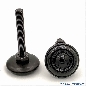 Flipperstellfuß schwarz