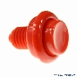 Flipperknopf rot