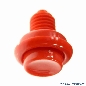 Flipperknopf rot