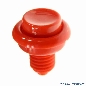 Flipperknopf rot