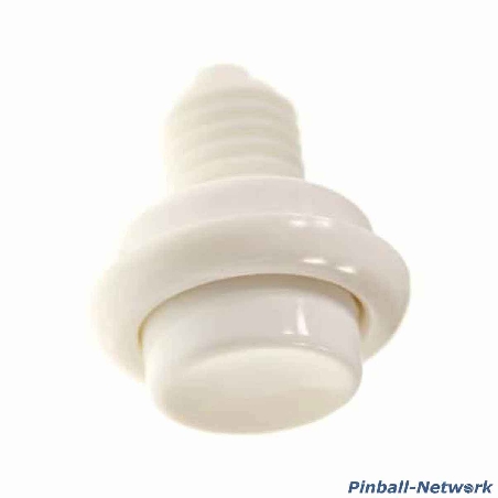 Flipperknopf weiß