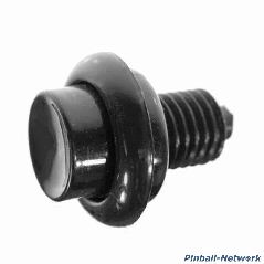 Flipperknopf schwarz-1