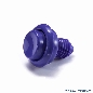 Flipperknopf violett