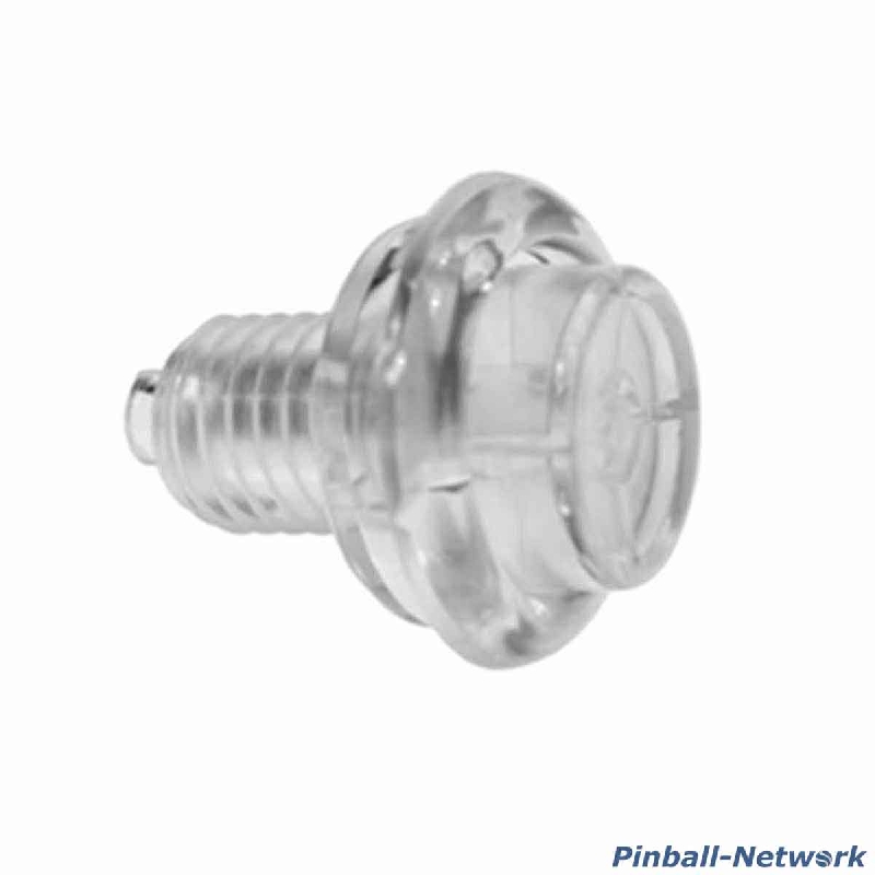 Flipperknopf transparent