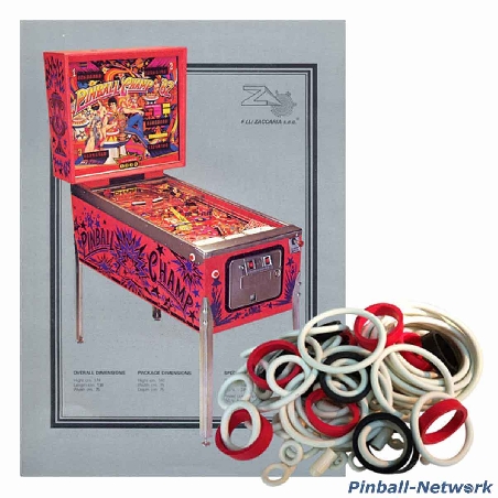 Pinball Champ ´82 Gummisortiment