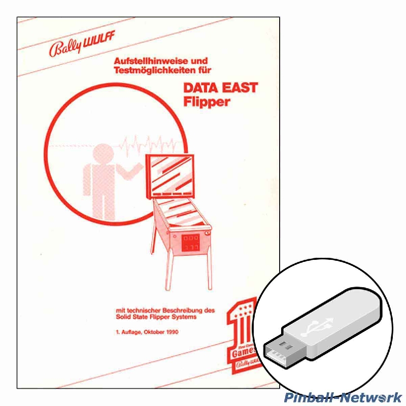 Data East Aufstellhinweise und Testmöglichkeiten 1990