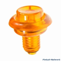 Flipperknopf orange transparent-2