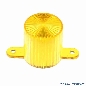 Flasher Dome Screw Cap, gelb