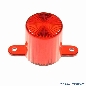 Flasher Dome Screw Cap, rot