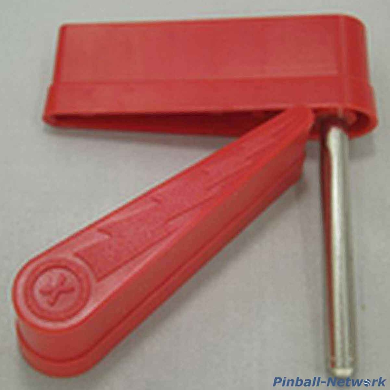 Flipperfinger lightning rot, 2 Stück