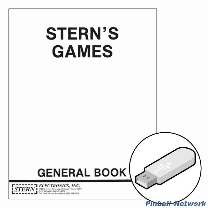 Stern Game General Book 1978 Stern Game General Book 1978