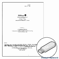 Williams Pinball Troubleshooting & Referenz Manual 1986