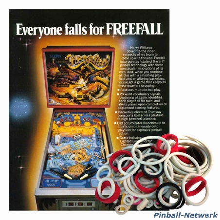 Freefall Gummisortiment