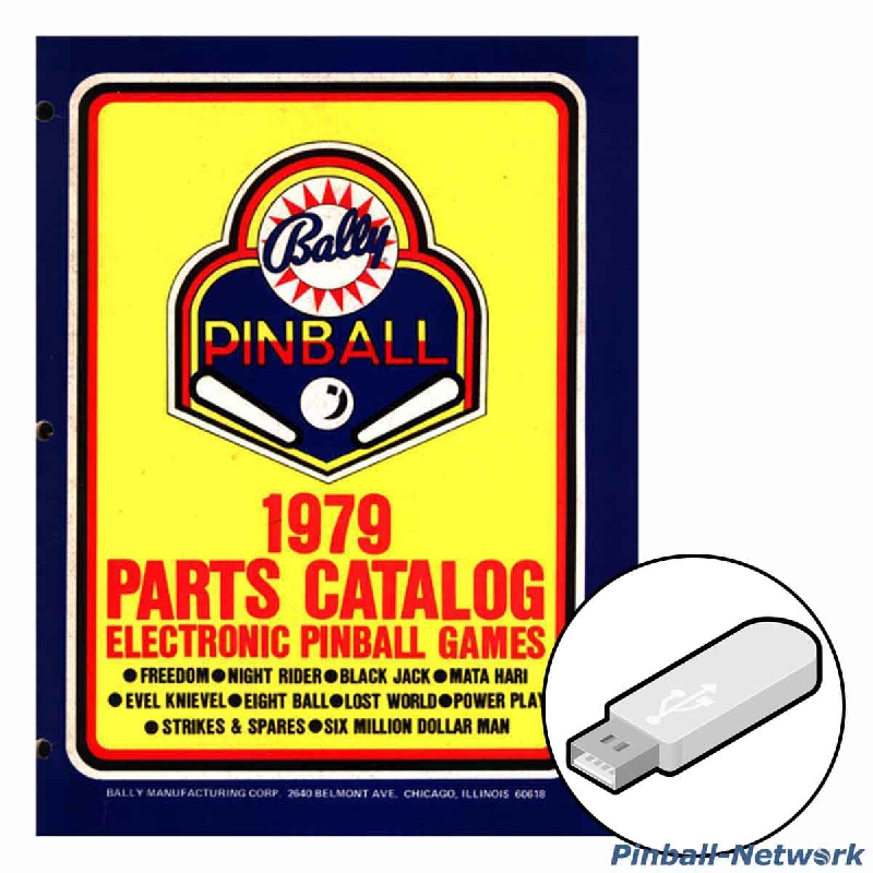 Bally Parts Catalog 1979