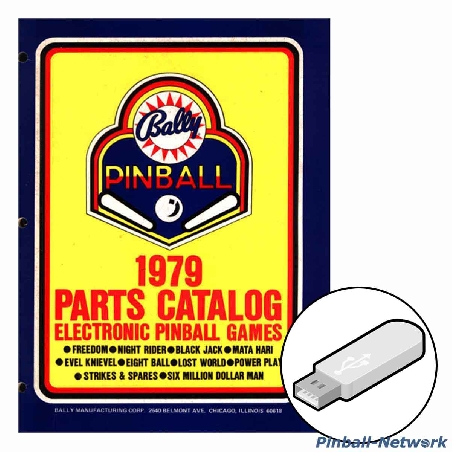 Bally Parts Catalog 1979