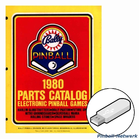 Bally Parts Catalog 1980