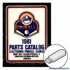 Bally Parts Catalog 1981