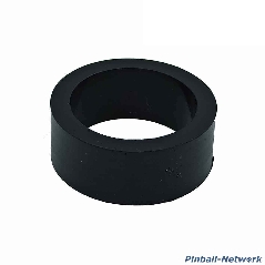 Flipperfingergummi Silikon schwarz, klein