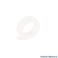 Flipperfingergummi Silikon transparent, klein