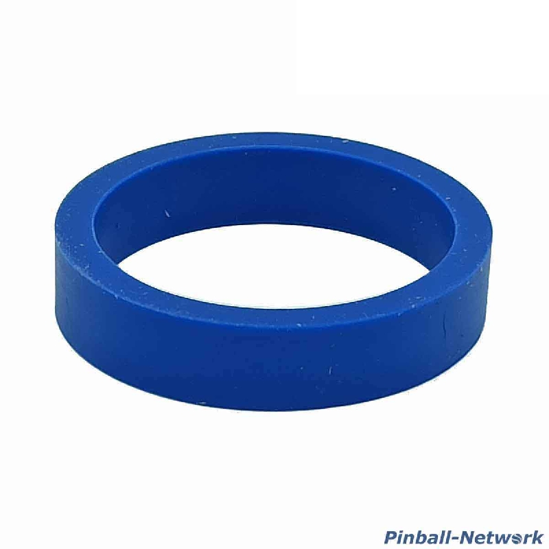 Flipperfingergummi Silikon blau, schmal