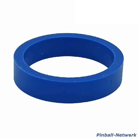 Flipperfingergummi Silikon blau, schmal