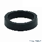 Flipperfingergummi Silikon schwarz, schmal