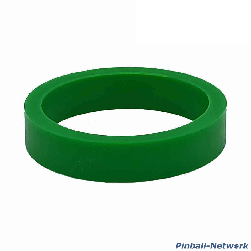 Flipperfingergummi Silikon grün, schmal