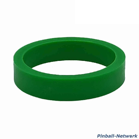 Flipperfingergummi Silikon grün, schmal
