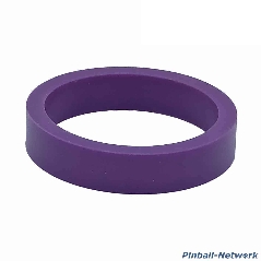 Flipperfingergummi Silikon violett, schmal