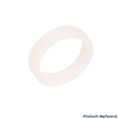 Flipperfingergummi Silikon transparent, schmal