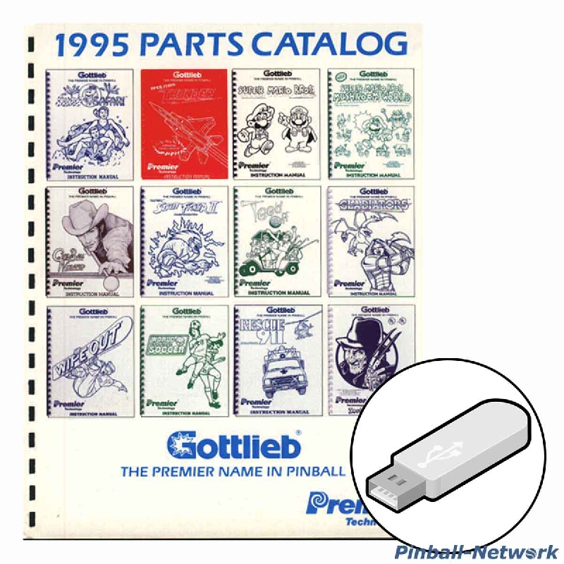 Gottlieb Parts Catalog 1995